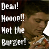 Dean and His Burger!